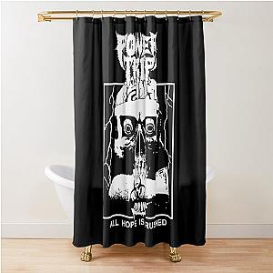 Power Trip Merch Hope Is Crushed Skull Shower Curtain