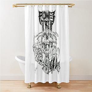 Power Trip Executioners Tax Shower Curtain