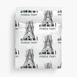 Trippy Power Trip Transmisson Tower Duvet Cover