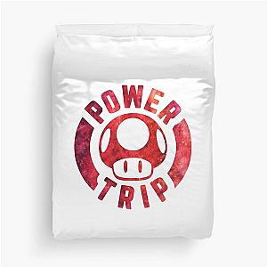 Power Trip - Mushroom Pun Duvet Cover