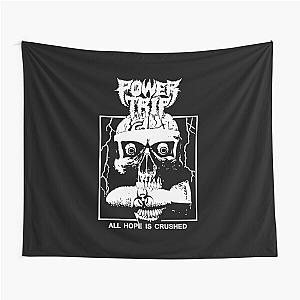 Power Trip Merch Hope Is Crushed Skull Tapestry