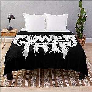 power trip merch power trip logo Throw Blanket