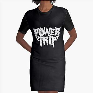 power trip merch power trip logo Graphic T-Shirt Dress