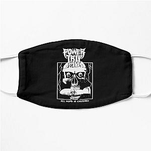 Power Trip Merch Hope Is Crushed Skull Flat Mask