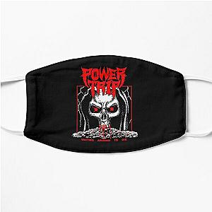 Power Trip Waiting Around To Die Classic Retro T Flat Mask