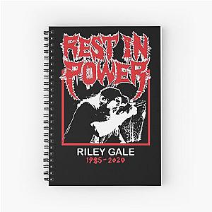 RIP Riley Gale Power Trip Resst In Power 2020 Spiral Notebook