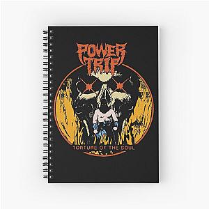 power trip torture of the soul Spiral Notebook