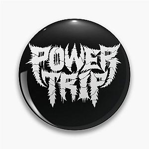 power trip merch power trip logo Pin