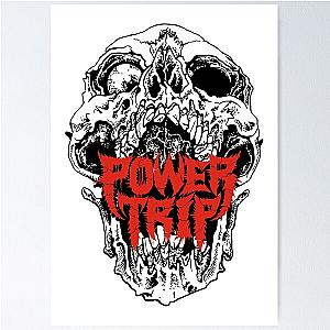 Sticker Power Trip Band Poster