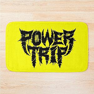 Power Trip Merch Logo Shirt Bath Mat