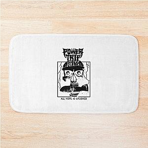 Power Trip Merch Hope Is Crushed Skull Bath Mat