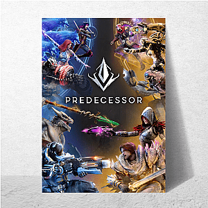Predecessor Next-Gen MOBA Aesthetic Predecessor Posters