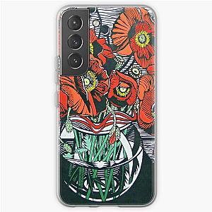 Margaret preston Beautiful orange flowers Samsung Galaxy Soft Case RB1207