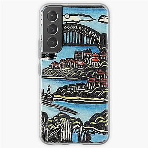 view on bridge  by Margaret Preston Samsung Galaxy Soft Case RB1207