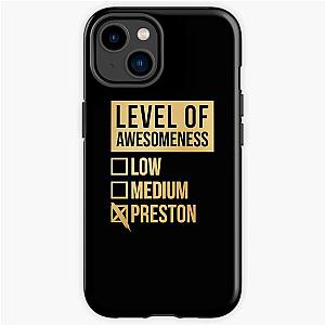 Level Of Preston in Gold iPhone Tough Case RB1207