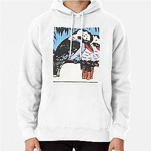 Sad couple birds  by Margaret Preston Pullover Hoodie RB1207