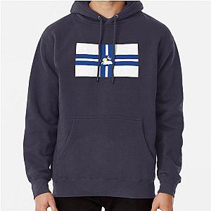 Flag of Preston, Lancashire (UK) Pullover Hoodie RB1207