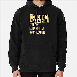 Level Of Preston in Gold Pullover Hoodie RB1207