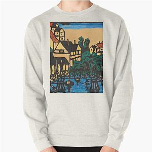 Margaret Preston Wooden Bridge 1925 Pullover Sweatshirt RB1207