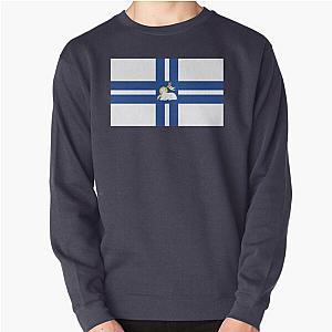 Flag of Preston, Lancashire (UK) Pullover Sweatshirt RB1207