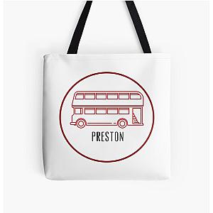 Preston Double Decker Bus All Over Print Tote Bag RB1207