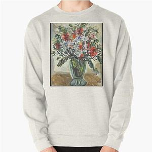 Bottlebrush and Flannel Flowers 1951 - Margaret Preston Paintings - Australian Art Pullover Sweatshirt RB1207