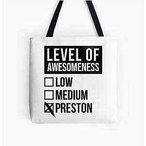 Level Of Preston All Over Print Tote Bag RB1207