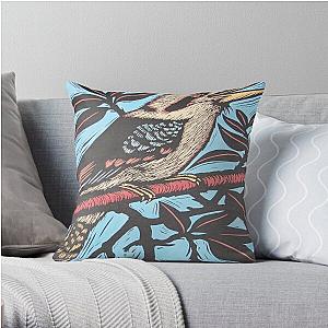 A bird sings by Margaret Preston Throw Pillow RB1207