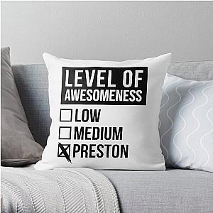 Level Of Preston Throw Pillow RB1207