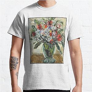 Bottlebrush and Flannel Flowers 1951 - Margaret Preston Paintings - Australian Art Classic T-Shirt RB1207