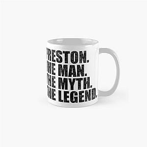 Preston Name Preston The Man The Myth The legend Classic Mug RB1207