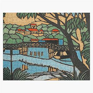 Margaret Preston Mosman Bridge 1927. Jigsaw Puzzle RB1207