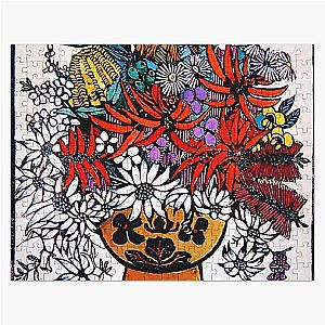 Margaret Preston flower bouquet 1960 Jigsaw Puzzle RB1207