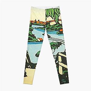 the city by Margaret Preston Leggings RB1207