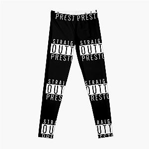 Straight Outta Preston Lancashire  Leggings RB1207