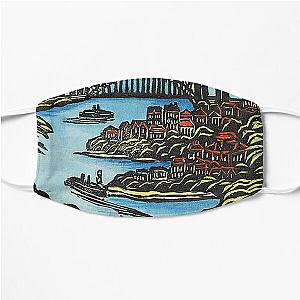 view on bridge  by Margaret Preston Flat Mask RB1207