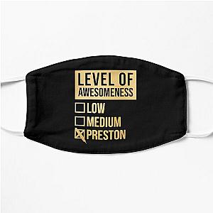 Level Of Preston in Gold Flat Mask RB1207