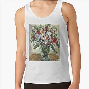 Bottlebrush and Flannel Flowers 1951 - Margaret Preston Paintings - Australian Art Tank Top RB1207