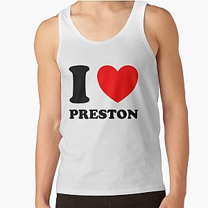 I Love Preston Shirt Tank Top RB1207