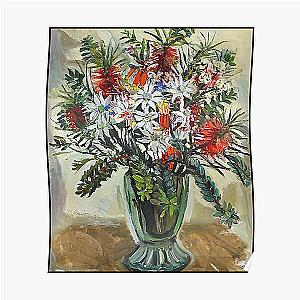 Bottlebrush and Flannel Flowers 1951 - Margaret Preston Paintings - Australian Art Poster RB1207