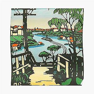 the city by Margaret Preston Poster RB1207