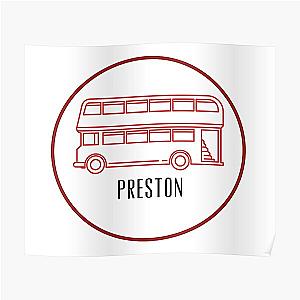 Preston Double Decker Bus Poster RB1207