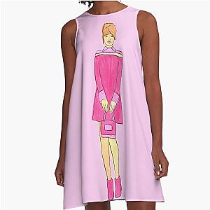 High Fashion - Pretty In Pink A-Line Dress