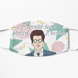 Duckie Love - Pretty In Pink - Pop Culture  Flat Mask