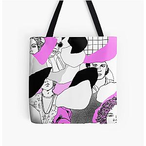 Pretty In Pink - Digital Illustration Based On 80's Movie All Over Print Tote Bag