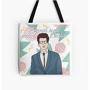 Duckie Love - Pretty In Pink - Pop Culture  All Over Print Tote Bag