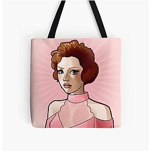 Pretty in Pink All Over Print Tote Bag