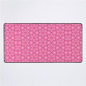 Pretty in Pink Flower Patterns Collection Desk Mat