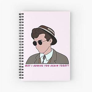 Duckie Dale - Pretty in Pink Spiral Notebook