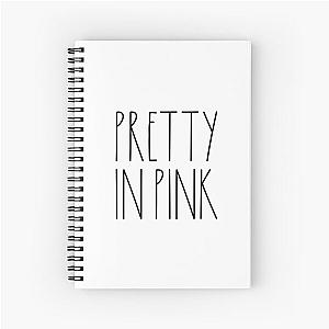 Pretty in Pink Rae Dunn Inspired Farmhouse Spiral Notebook